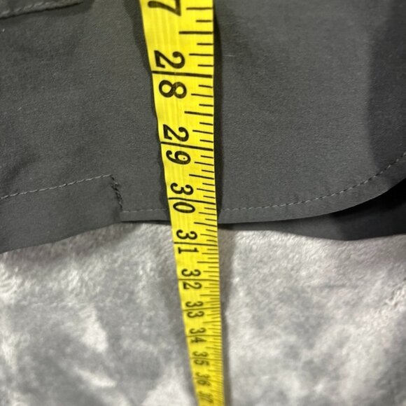 Eddie Bauer Travex Voyager Blazer Jacket Mens 40 Gray Nylon Stretch Travel - Picture 9 of 13